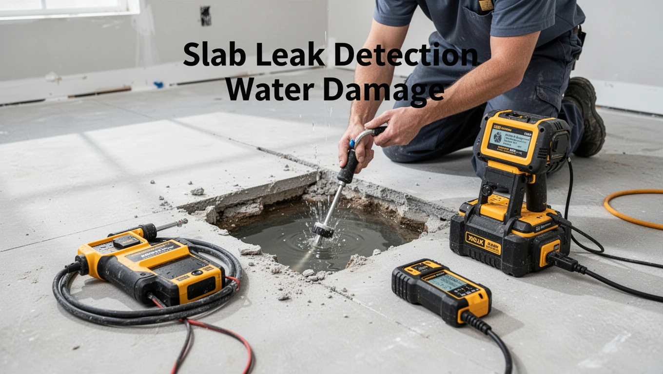 Slab Leak Detection
