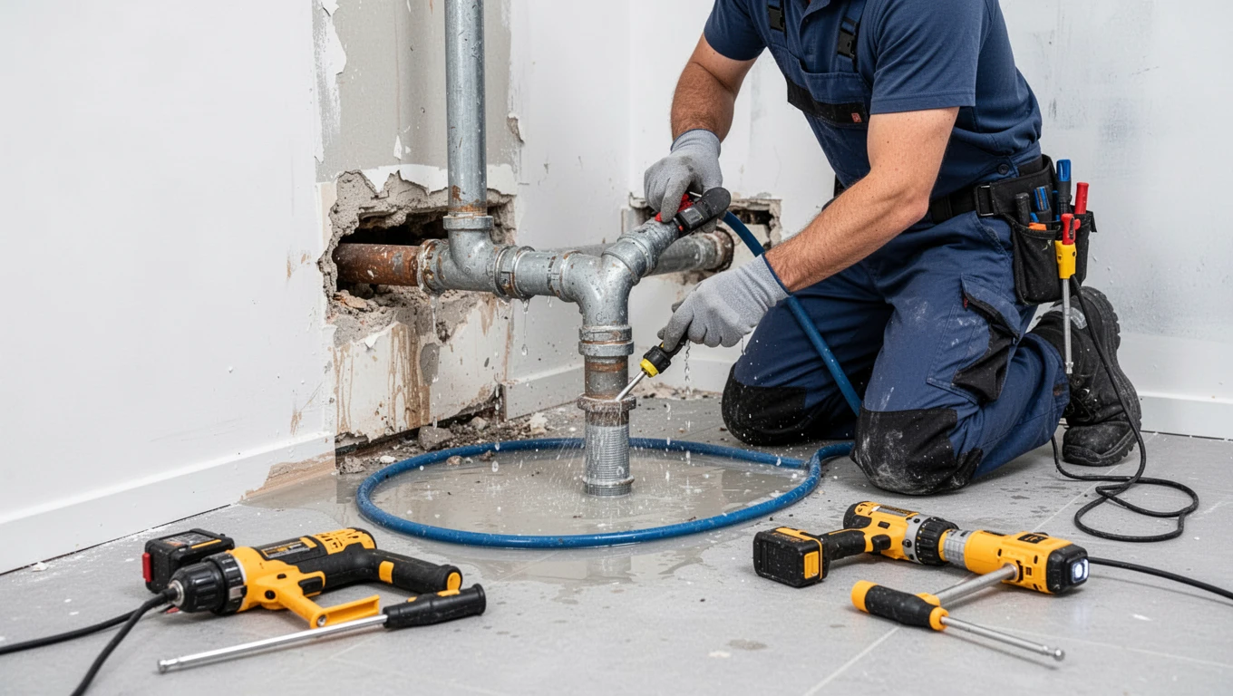 Burst Pipe Cleanup